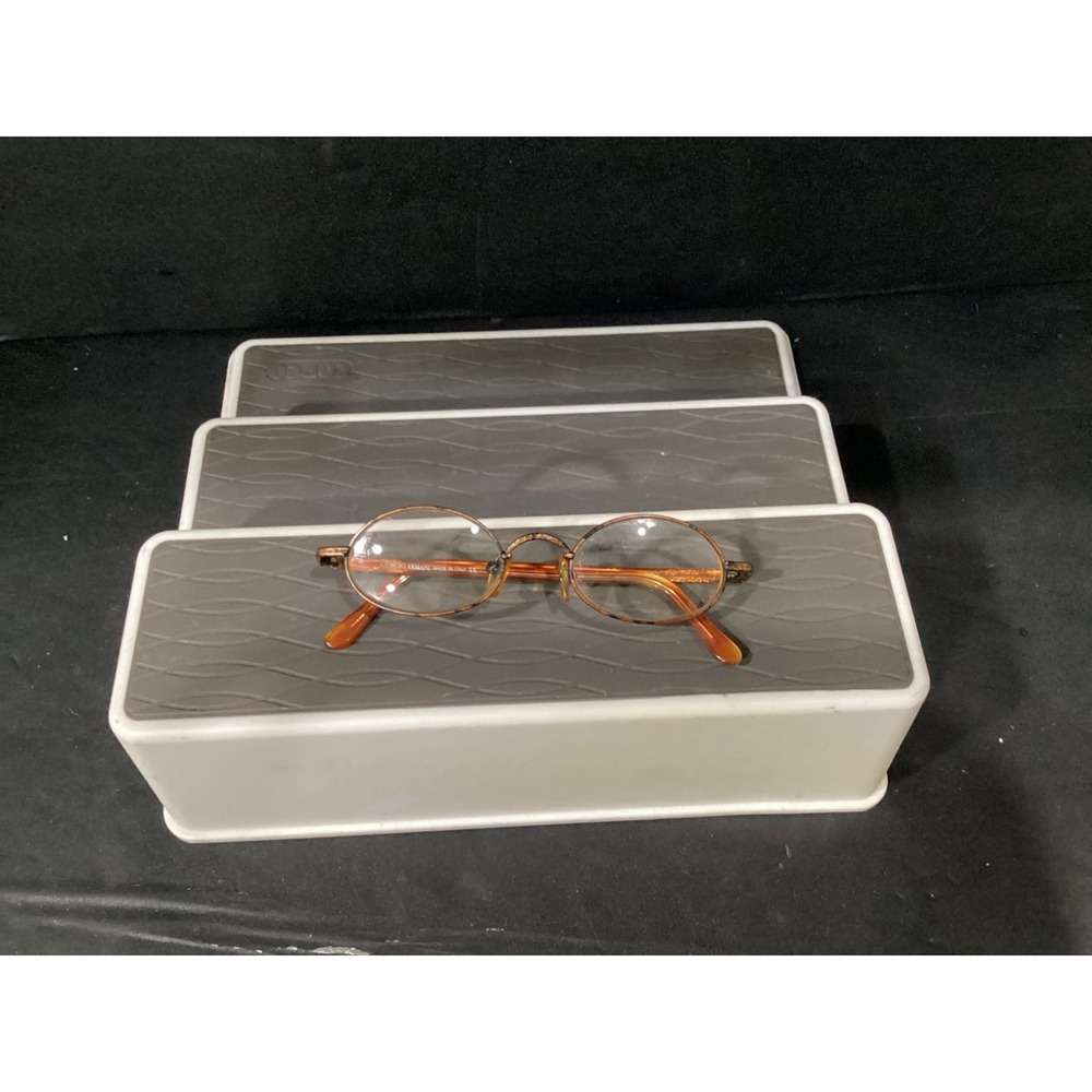 GIORGIO ARMANI 250 1020 Eyeglasses Frames Italy 45.20.135 Tortoise Shell
